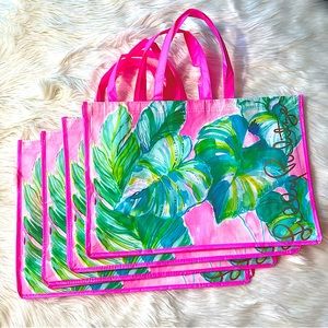 Lilly Pulitzer Large Shopping Tote Bundle